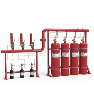Yong'in o'chirish uchun 150L quvur tarmog'i FM 200 gaz tizimi